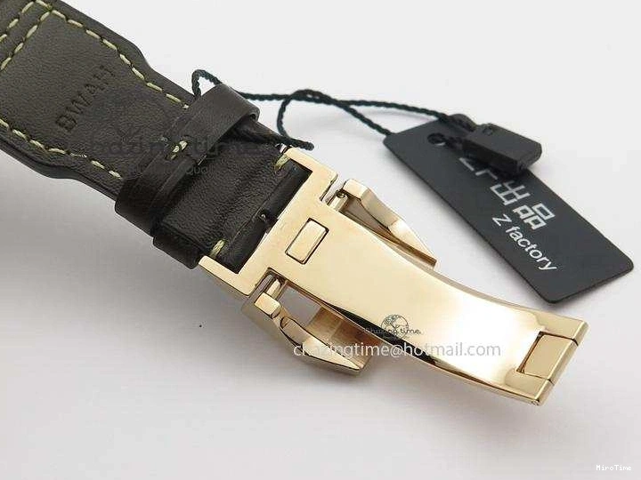 MIROTIME 1223 Big Pilot IW500909 RG ZF 1:1 Best Edition Le Petit Prince On Brown Leather Strap A Breathable 7293